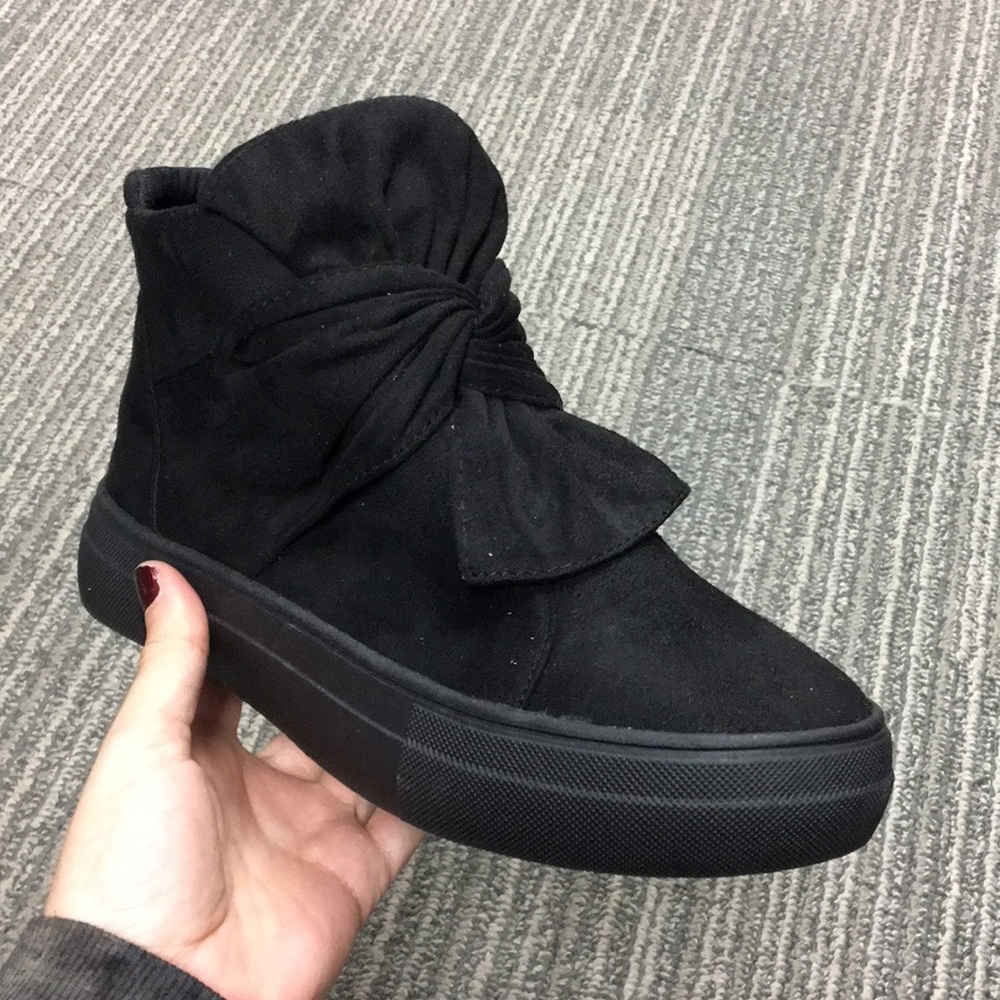 Black bow high top - Picture 3 of 4